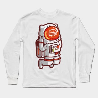 Astronaut Burger Long Sleeve T-Shirt